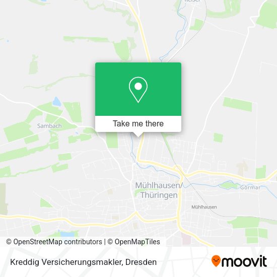 Карта Kreddig Versicherungsmakler