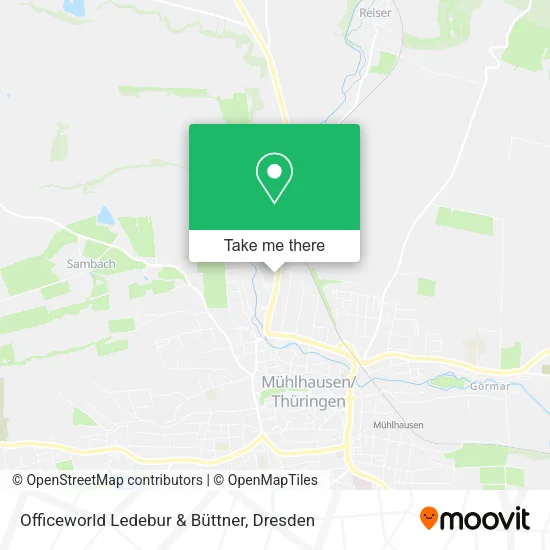 Карта Officeworld Ledebur & Büttner