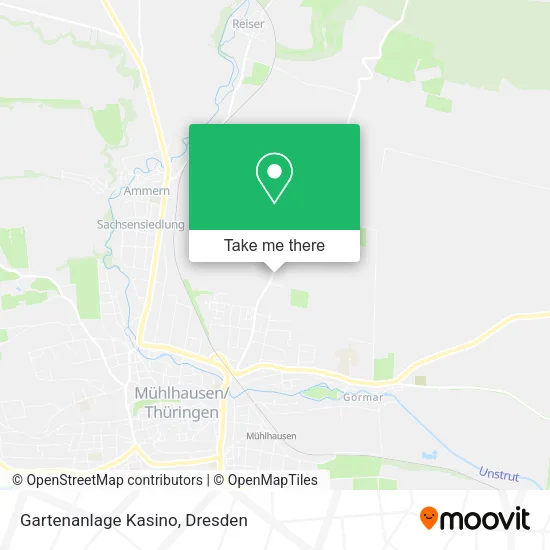 Карта Gartenanlage Kasino