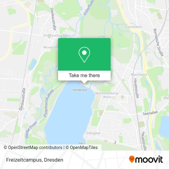Карта Freizeitcampus