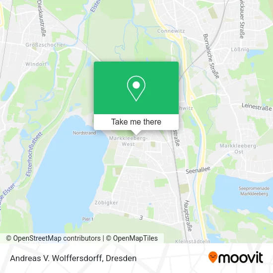 Карта Andreas V. Wolffersdorff