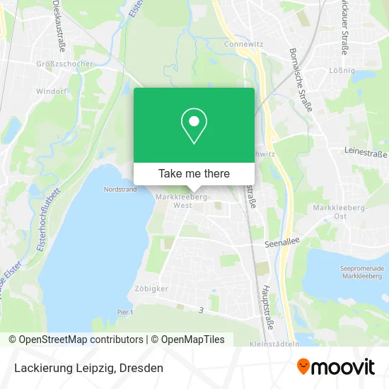 Карта Lackierung Leipzig