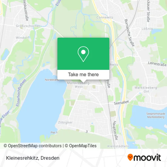 Карта Kleinesrehkitz