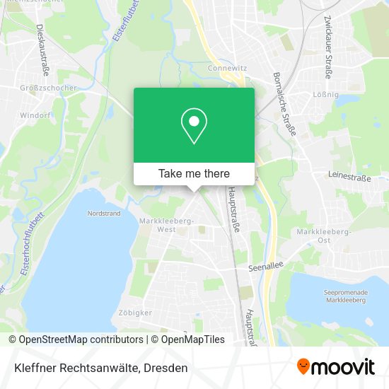 Карта Kleffner Rechtsanwälte