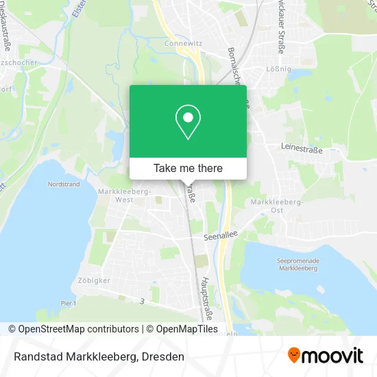 Карта Randstad Markkleeberg
