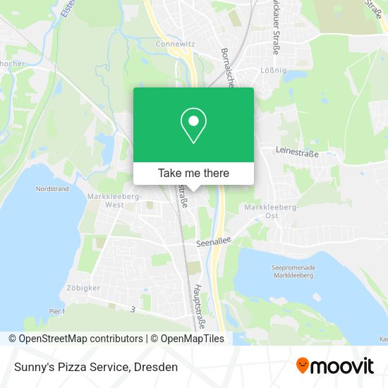 Карта Sunny's Pizza Service