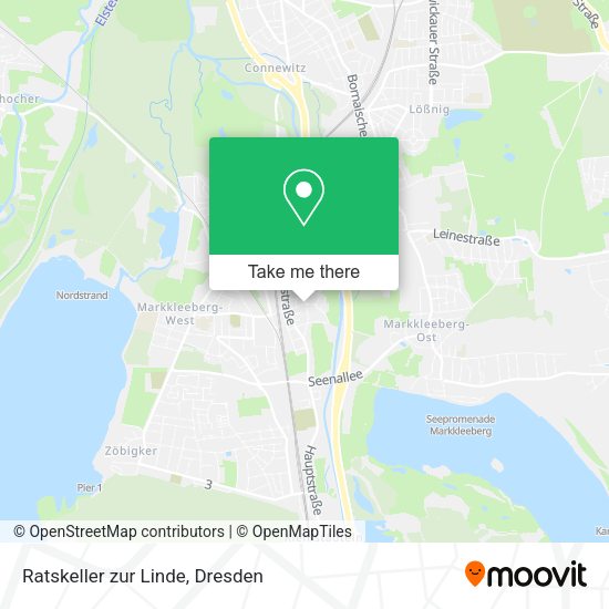 Карта Ratskeller zur Linde