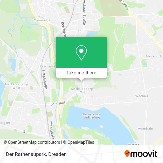 Карта Der Rathenaupark