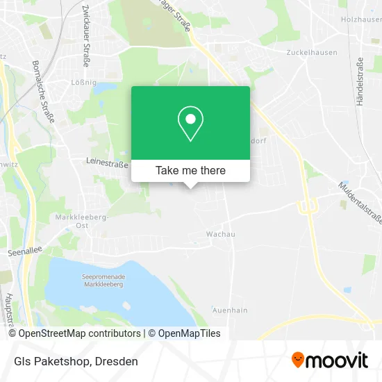 Карта Gls Paketshop