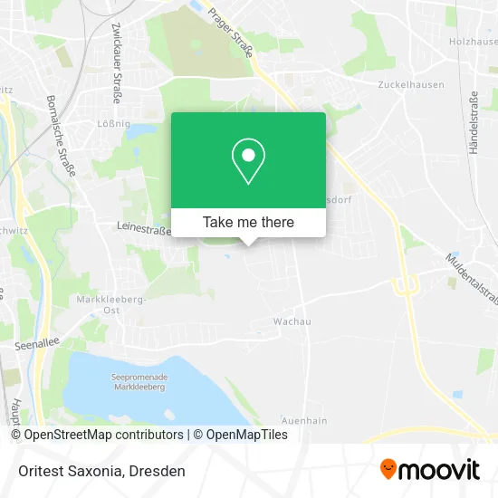 Карта Oritest Saxonia