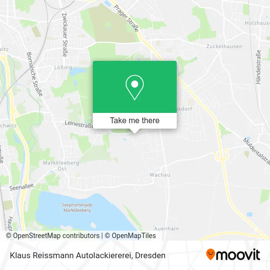 Карта Klaus Reissmann Autolackiererei