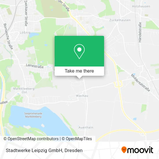 Карта Stadtwerke Leipzig GmbH