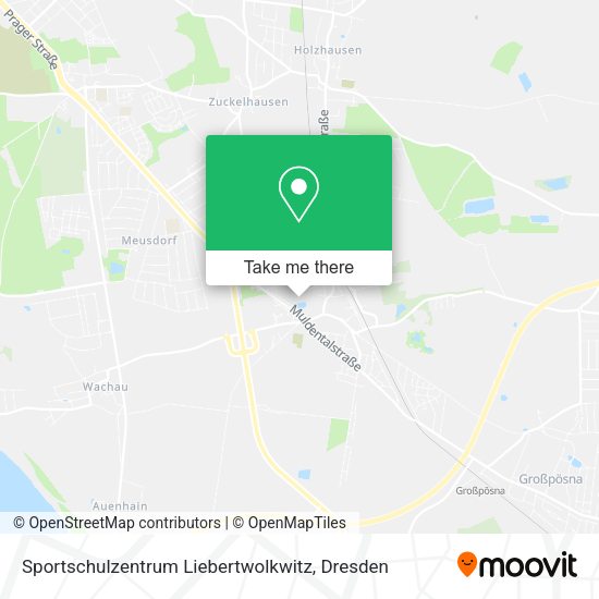 Карта Sportschulzentrum Liebertwolkwitz