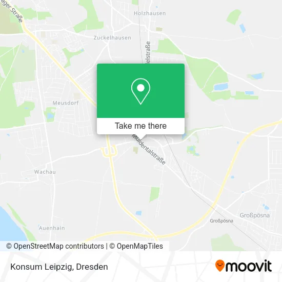 Карта Konsum Leipzig