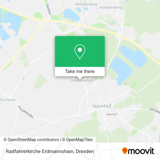 Карта Radfahrerkirche Erdmannshain