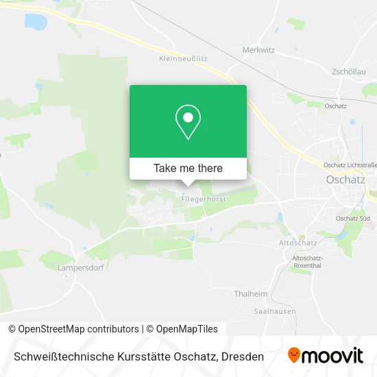 Карта Schweißtechnische Kursstätte Oschatz