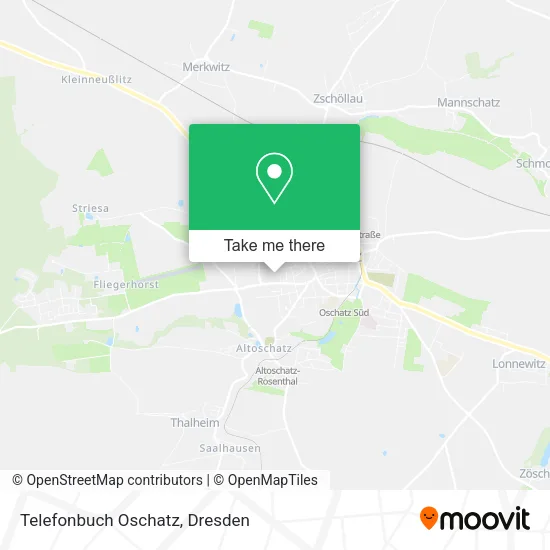 Карта Telefonbuch Oschatz