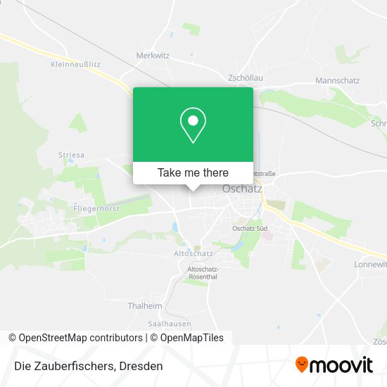 Карта Die Zauberfischers