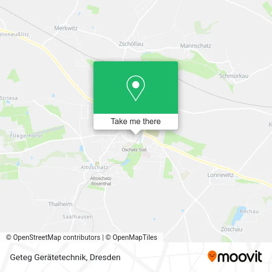 Карта Geteg Gerätetechnik