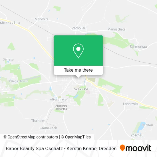 Карта Babor Beauty Spa Oschatz - Kerstin Knabe