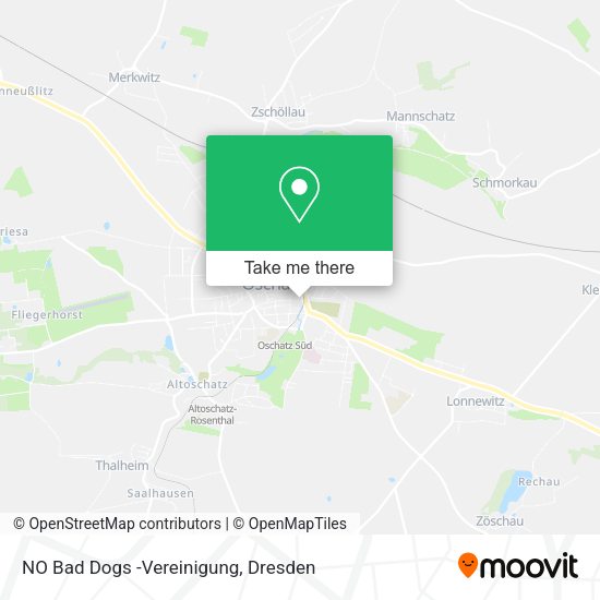 Карта NO Bad Dogs -Vereinigung