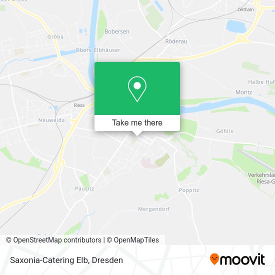 Карта Saxonia-Catering Elb