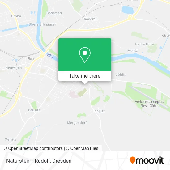 Naturstein - Rudolf map