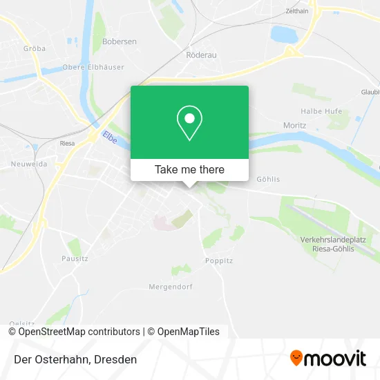 Карта Der Osterhahn