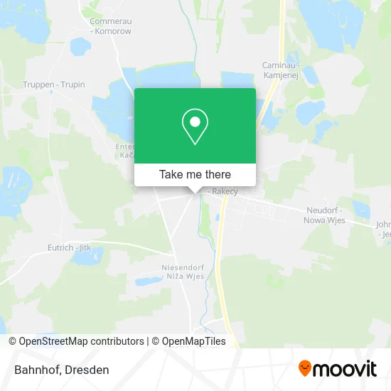 Карта Bahnhof
