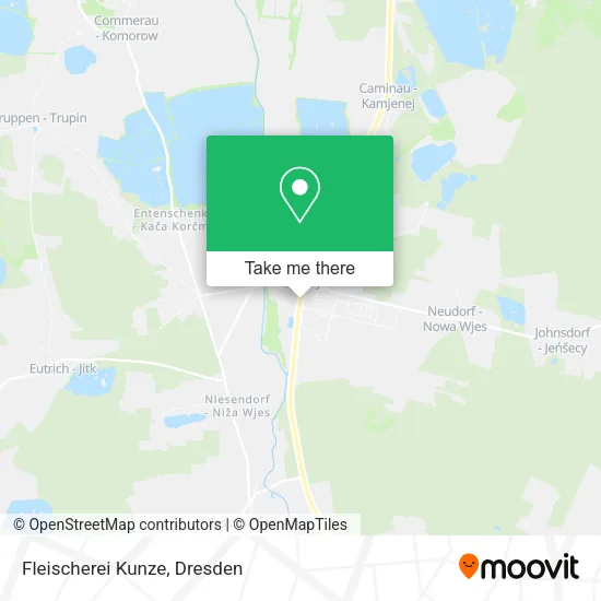 Карта Fleischerei Kunze