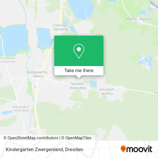 Карта Kindergarten Zwergenland