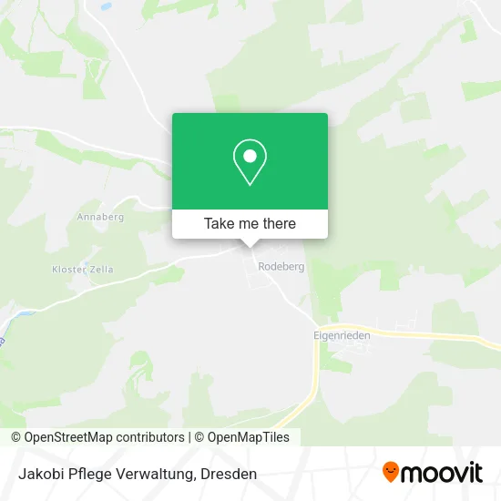 Карта Jakobi Pflege Verwaltung