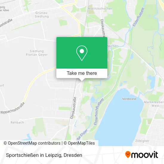 Карта Sportschießen in Leipzig