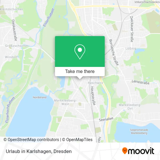 Карта Urlaub in Karlshagen