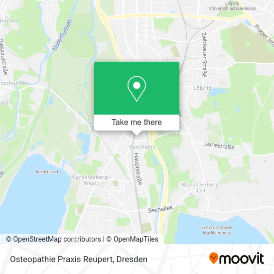 Карта Osteopathie Praxis Reupert