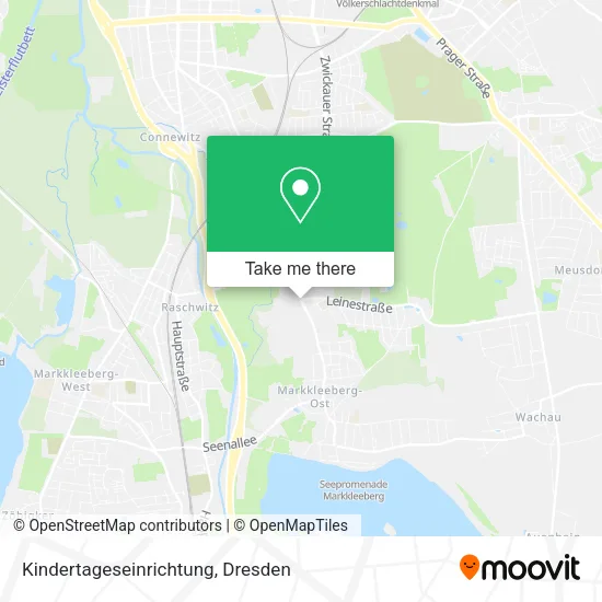 Карта Kindertageseinrichtung