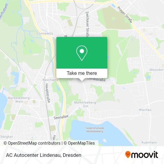 Карта AC Autocenter Lindenau