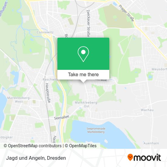 Карта Jagd und Angeln