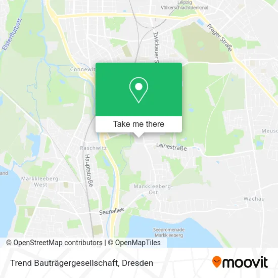 Trend Bauträgergesellschaft map