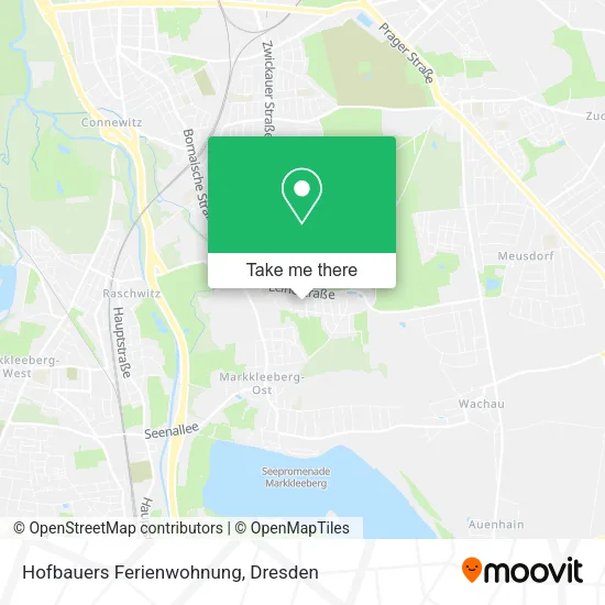 Карта Hofbauers Ferienwohnung