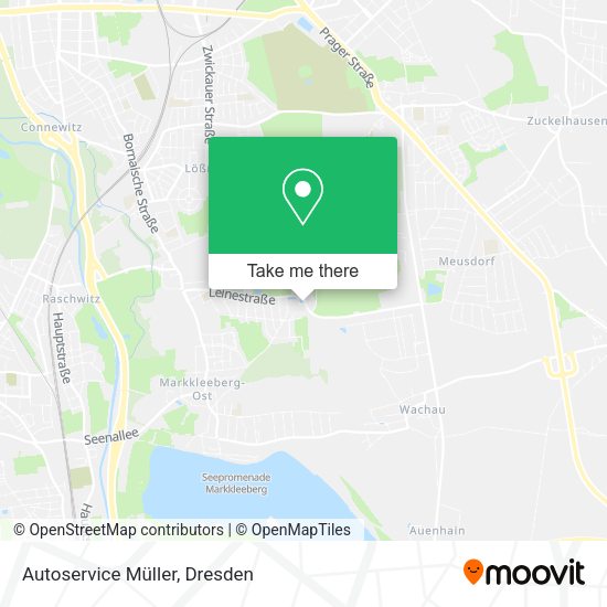 Карта Autoservice Müller