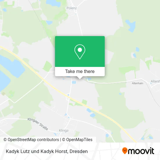 Карта Kadyk Lutz und Kadyk Horst