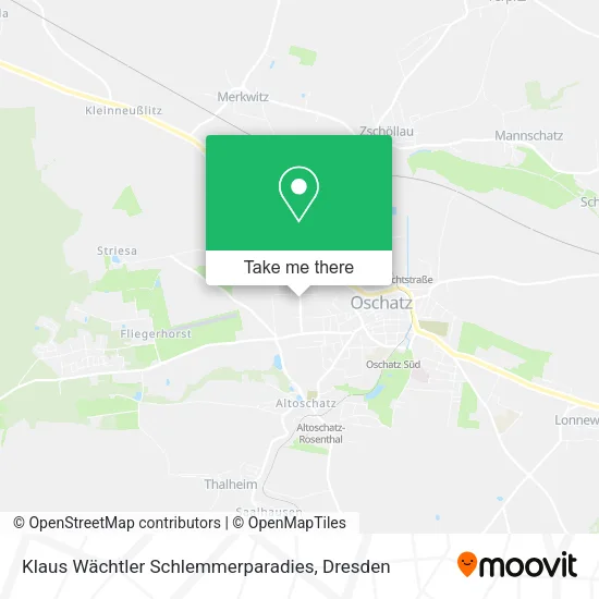 Карта Klaus Wächtler Schlemmerparadies