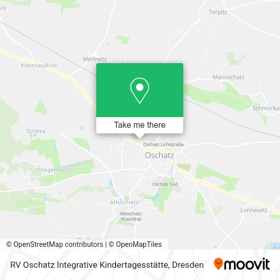 Карта RV Oschatz Integrative Kindertagesstätte