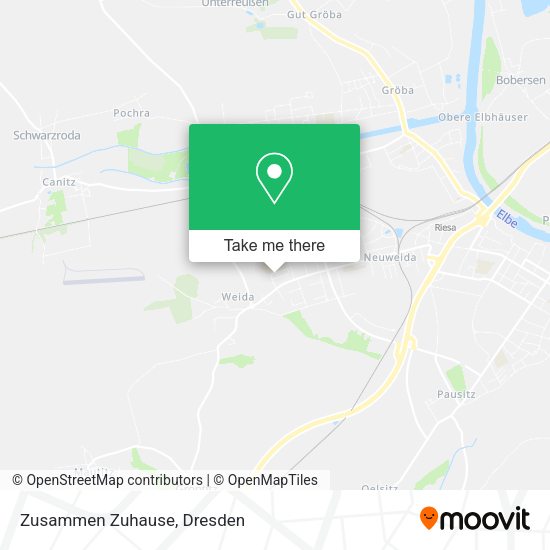Карта Zusammen Zuhause