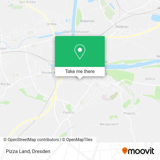 Карта Pizza Land