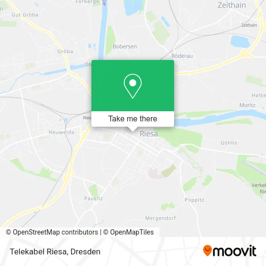 Карта Telekabel Riesa