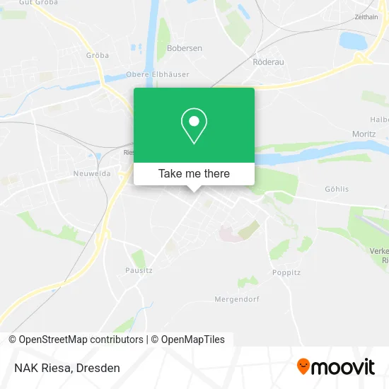 Карта NAK Riesa