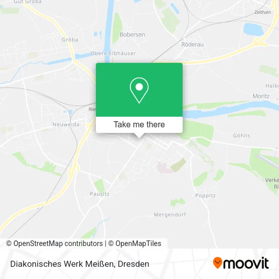 Карта Diakonisches Werk Meißen