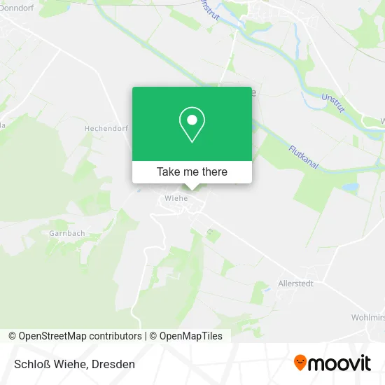 Schloß Wiehe map